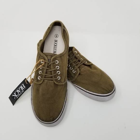 Buckle Black Other - Buckle Black Lace Up Factory Distress Canvas Shoe